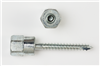 7163J - 1/4 X 2 Vertical Hanger For Wood-1/4-20 Rod - Peco Fasteners