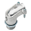 801 - Connector, 90 Degrees, Malleable Iron, Flex Size 3 - Bridgeport Fittings