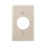 93111B0X1 - Allplate 1G SGL Recp 1.594" Hole STD SS - Eaton