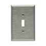 93871B0X - Wallplate 1G Toggle Oversize SS - Eaton