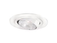 996P - 4" Trim Eyeball PAR20 Lamp White Trim W/White - Halo