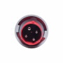 AH460P7W - Plug Pin&Sleeve 60A 480V 3PH 3P4W WT RD - Eaton