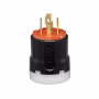 AHCL1430P - CCL Plug 30A 125/250V 3P4W-or&BK - Eaton