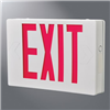APX6R - Led Exit White Red LTR Ac Only (No Btry) Uni Face - All-Pro Emergency