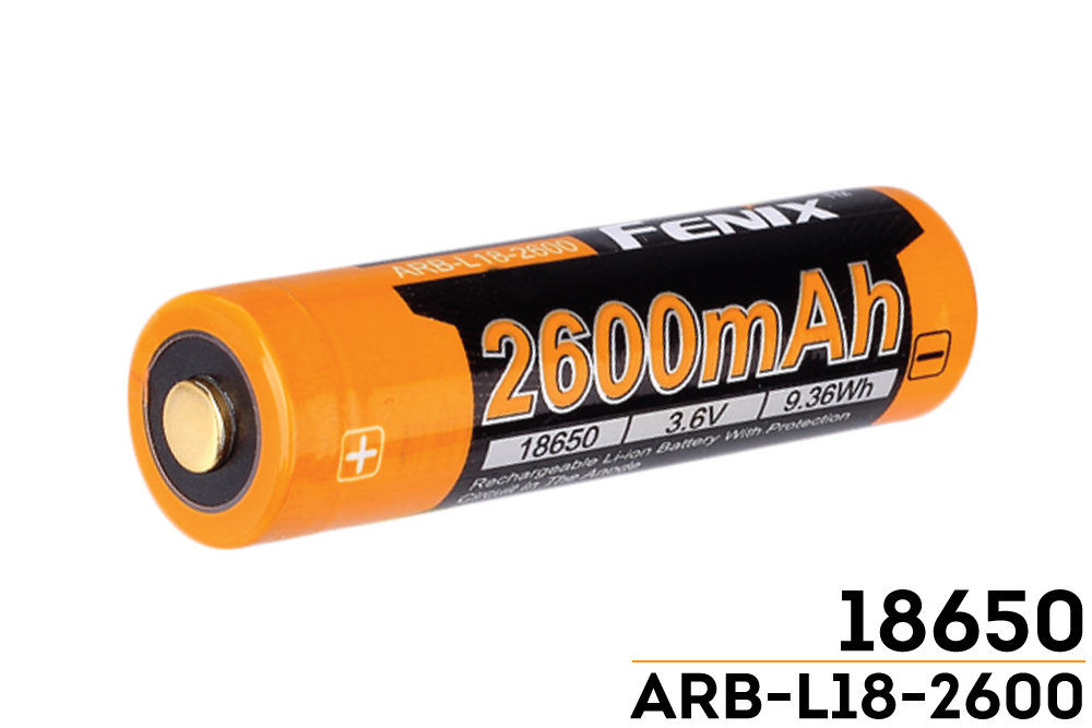 ARBL182600 - High-Capacity 18650 Battery - 2600mah - SPC