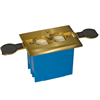 B121BFBB - 1G Adj Brass Floorbox Kit - Carlon