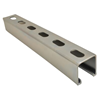 B1400HS10GR - 13/16 X 1-5/8 Slotted 14G Green Shallow Strut - Abb Installation Products, Inc