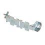 B2601ZN - BLTD 1/2" ZN PLT Emt Twist Ear Pipe Clamp - Eaton