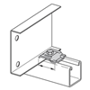 B303438ZN - PHGR 3/8" Zinc Plate WDG C-Clamp - Cooper B-Line/Cable Tray