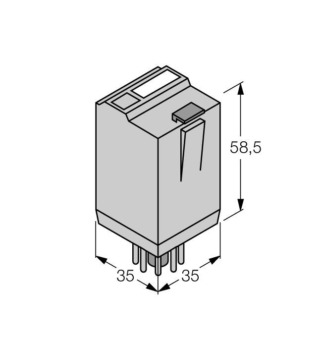 C2A20X024VDC - R4090 GP Plug In Relay - SPC