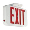 CERRC - Led Exit White W/Red Lettering - Compass