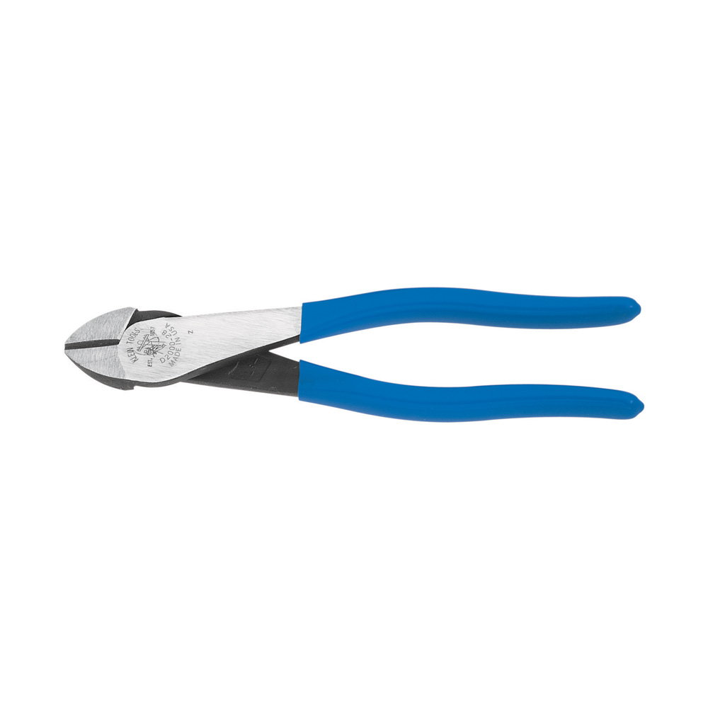 D200028 - Diagonal Cutting Pliers, High-Leverage, 8" - Klein Tools
