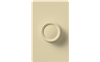 D600RHIV - 600W SP Rotary Push Dimmer Ivory Clam - Lutron