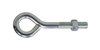 EB6 - 1/4''-20 X 4'' Eye Bolt W/Hex Nut - LH Dottie