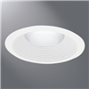 ERT713WHTTS - 6" Trim Full White Baffle & Torsion Springs - Cooper Lighting Solutions