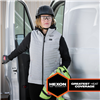 F300G21L - M12 Gray Women'S Heated Axis Vest - LG - Milwaukee®