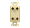 F9005LA - Univ Dual Speaker Outlet Strap La - Legrand-On-Q