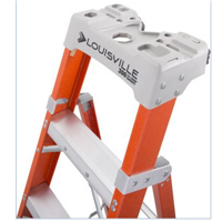 FXS1506 - 6' Fiberglass Step/Shelf Ladder Ia - Louisville Ladder