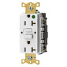 GFRST83W - 20A Comm HG Self Test GFR WH - Wiring Device-Kellems