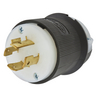 HBL2421 - LKG Plug, 20A 3P 250V, L15-20P, B/W - Wiring Device-Kellems