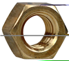 HNBZ38 - 3/8''-16 Silicon Bronze Hex Nut - L.H. Dottie CO.