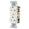 IG5352W - Comm 20A Side & Back Wired Ig Dup WH - Wiring Device-Kellems