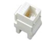 KS58W - Keystone Jack Cat 5E 568A WH - Pass & Seymour/Legrand