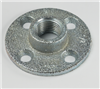 MFF75J - 3/4" Malleable Floor Flange Zinc - Peco Fasteners