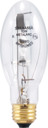 MP70UMED - 70W E17 Metal Halide Clear Medium Base Lamp - Sylvania