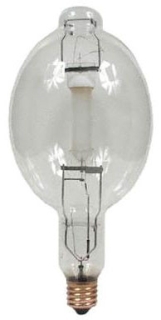 MVR1500HBUE - 1500W BT56 Metal Halide Clear Mogul Base Lamp - Ge
