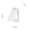 MX1050W - HBL 1G WP Gfci White Verticle Cover - Bell