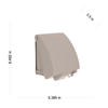 MX7280S - Tam MX Collapsible In Use Cover - Taymac