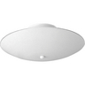 P460930 - 2-60W White Round Ceiling Fixutre - Progress