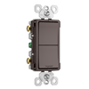 RCD11 - 15A SP+SP Deco Switch, Brown - Legrand-Pass & Seymour