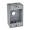 SB550S - 1G WP Box - Five 1/2" Holes - 17 Cu In - Hubbell--Raco