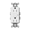 SCR15GFSTSW - Satin Color 15A Receptacle Self-Testing Gfci Snow - Lutron