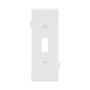 STC1W - Wallplate Sectional Toggle Poly Mid Center WH - Eaton Wiring Devices
