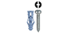 TG10KTP - #10 Blue Triple-Grip Anchor Kit - LH Dottie