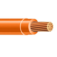 THHN60R500 - THHN 6 STR Orange 500' - Copper