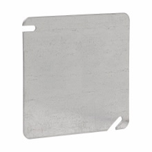 T & B 52C1 4 Steel Square Box Cover 5 Pack Flat & Blank 