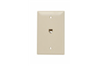 TPTE1I - Tele 4 Conductor 1G TP Wallplate Iv - Legrand-On-Q