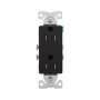 TR1107BKBXSP - Grounding Recept, Black, TR, Can - Eaton Wiring Devices