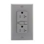 TRSGF20GY - Gfci TR Self Test Duplex 20A 125V Gy - Eaton Wiring Devices