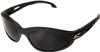TSM216 - Dakura Black Frame Polarized Smoke Lenses - Edge Eyewear