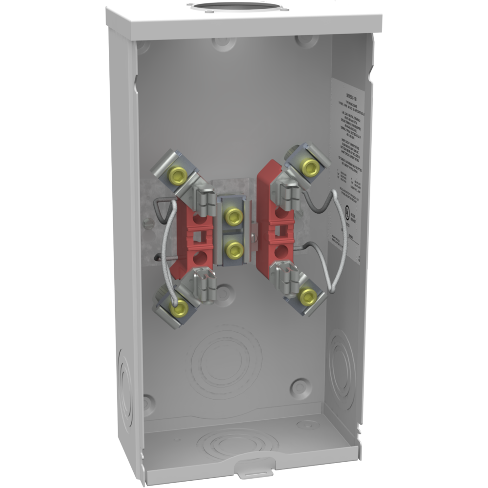 U7262RLTG - 150A 1PH Oh 4T Meter Socket - Milbank