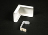 V2018C - STL Ext. Elbow Cover 2000 Ivory - Wiremold