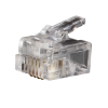 VDV826601 - Modular Telephone Plugs RJ11 6P4C, 25PK - Klein Tools