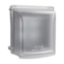 WIUX2CL - While-In-Use Extra Duty Cover 2G Clear - Eaton Wiring Devices