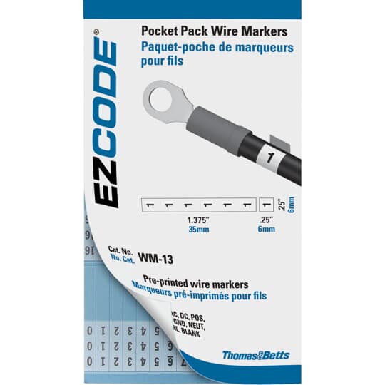 WM09M - Wire Marker Book - Ez-Code