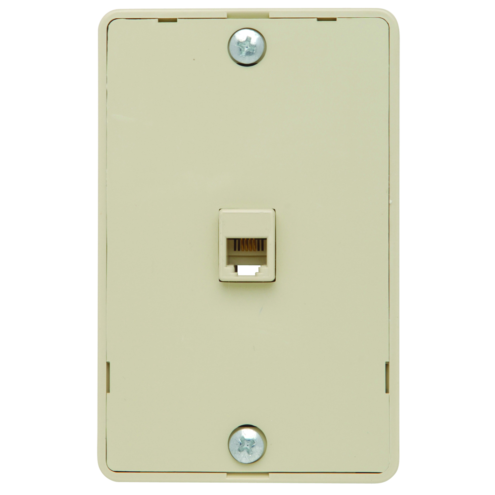 WMTE14I - Telephone 1OUTLET 4WIRE Wall Mount - Legrand-On-Q